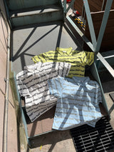 All over pattern polo shirt