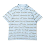 All over pattern polo shirt