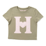 H dot Assortment cropped Tee