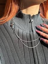 heart stone necklace