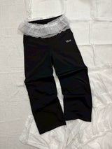 Lace sweat pants 【yung】