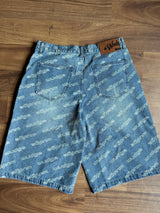 OG logo denim shorts