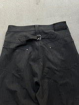 Wide Baggy Hook Western Slacks