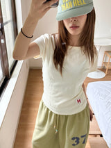 PLAIN COLOR TEE