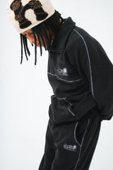 Half zip fleece setup