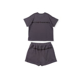 h flower logo short sleeve set up