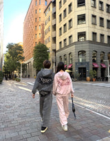 universal logo Premium crush EMB sweat pants