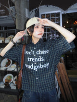 WB classic check shirt