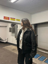 Switching Eco Leather Blouson