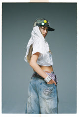 King Logo Vintage Tapered Pants