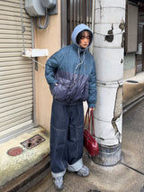 ツートーンポケットジーンズ