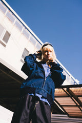 Youngersong × 센티미터 데님 까마귀 재킷