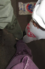 像心臟徽標汗水褲一樣復古