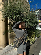 leopard shoulder bag