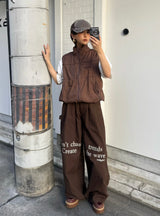 WB wide duck pants
