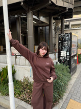 Universal logo lamé double knee pants