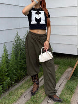 H dot Assortment cropped Tee