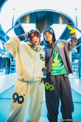 9090 × TAMAGOTCHI 9090 LOGO SWEAT PANTS