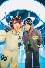 9090 × TAMAGOTCHI 9090 LOGO SWEAT PANTS