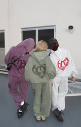 Vintage Like Heart Logo Hoodie