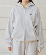 スモールロゴジップフーディセットアップ