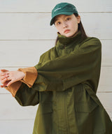 襟切り替えフィールドコート