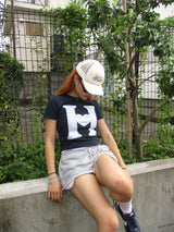 H dot Assortment cropped Tee