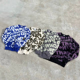 徽標蓬鬆的針織