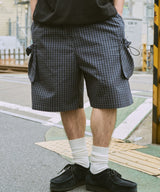 リップストップナイロンハーフパンツ