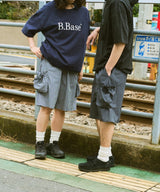 リップストップナイロンハーフパンツ