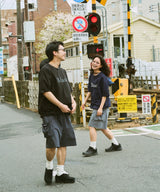 リップストップナイロンハーフパンツ