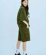 Nylon multi-pocket gimmick shirt setup