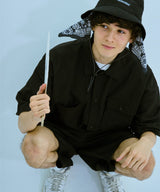 Nylon multi-pocket gimmick shirt setup