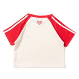 HTH × PIKO cropped tee