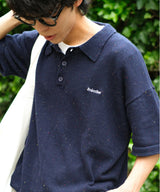 Doro Code Color Nap Knit Polo