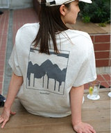 City Mountain Graphic T-Shirt