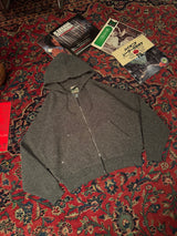 ballsy knit double zip hoodie
