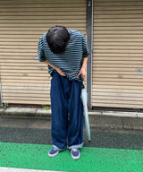 Multi-border Tee