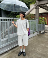 ステッチロゴスウェットshorts setup