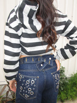 back belt denim