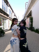 Gradation universal logo special pack sweat set up