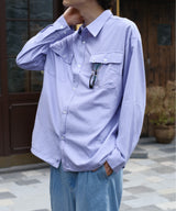 Drawcode Double Pocket Grid Shirt