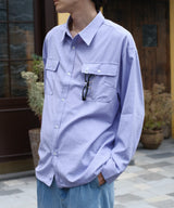 Drawcode Double Pocket Grid Shirt