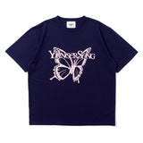 バタフライ フロント ロゴ SS Tシャツ