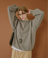 經典柔軟套頭針織衫