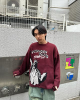 雕塑Jacquard編織