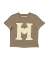 H HEART RHINESTONE TEE