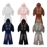 over dye universal logo zip hoodie