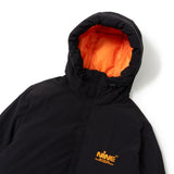 Space Logo Hooded Down Jacket