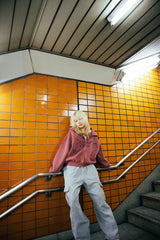 BLESSS U Pigment Zip Hoodie